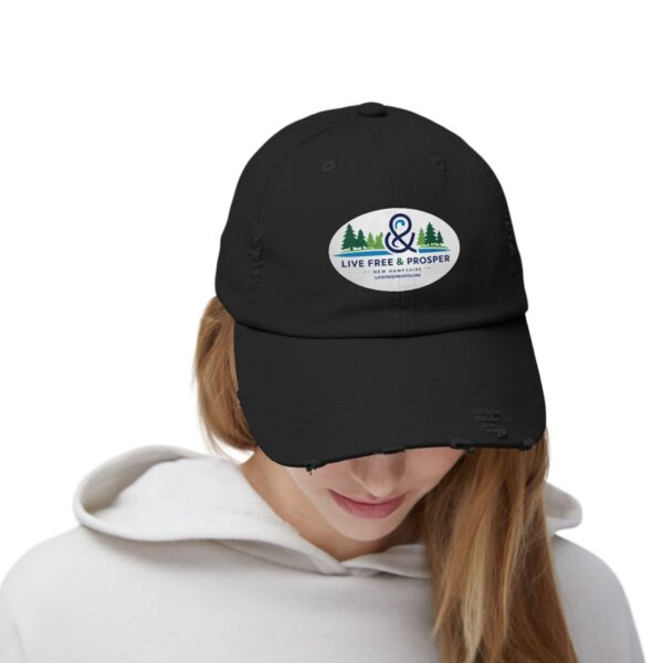 Unisex Distressed Cap - Image 4